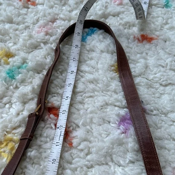 Vintage Gucci Leather Coated Canvas GG Crossbody Bag